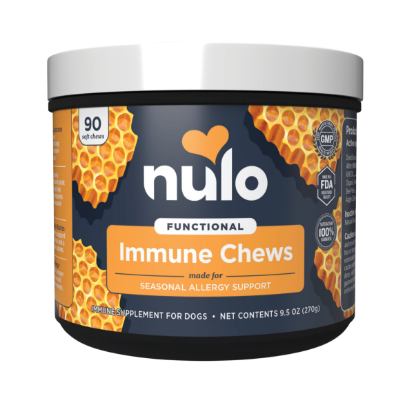 Nulo Beef Flavored Soft Chew Immune & Allergy Supplement for Dogs, 90 Count Fashion