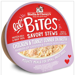 Stella & Chewy s Lil Bites Savory Stew Chicken & Turkey Dog Food 2.8 oz on Sale