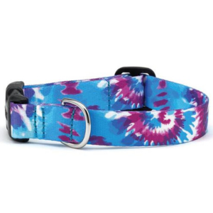 Up Country Tie Dye Printed Dog Collar Online