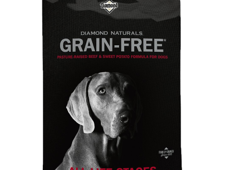 Diamond Naturals Grain-Free Beef & Sweet Potato Formula Dry Dog Food Discount