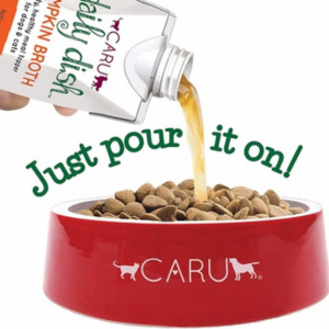 Caru Daily Dish Pumpkin Broth for Dogs & Cats 1.1 lbs Online Hot Sale