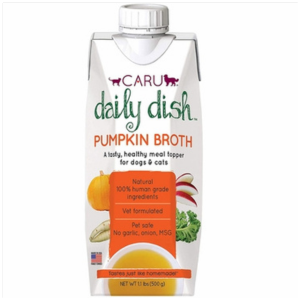 Caru Daily Dish Pumpkin Broth for Dogs & Cats 1.1 lbs Online Hot Sale