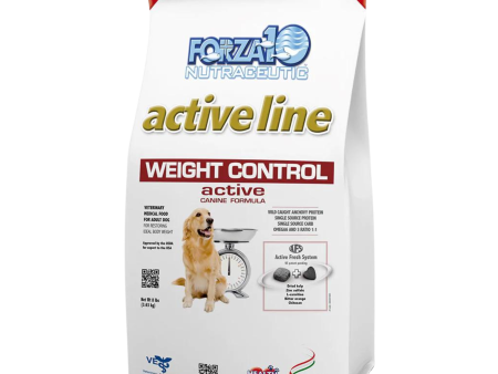 Forza10 Nutraceutic Active Line Weight Control Diet Dry Dog Food bag 8 lbs Online now