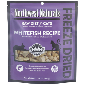 Northwest Naturals Freeze-Dried Whitefish Nibbles Cat Food 11 oz For Cheap