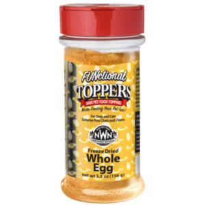 Northwest Naturals Freeze-Dried Whole Egg Topper Dog and Cat Food 3.5 oz Supply