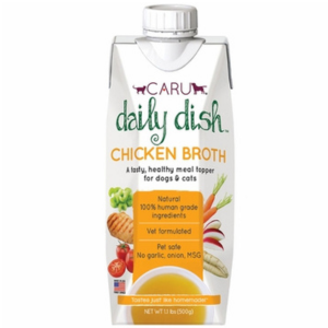 Caru Daily Dish Chicken Broth for Dogs & Cats 1.1 lbs Online Sale