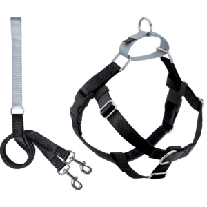 2 Hounds Design Freedom No-Pull Dog Harness With Leash Black Online Hot Sale