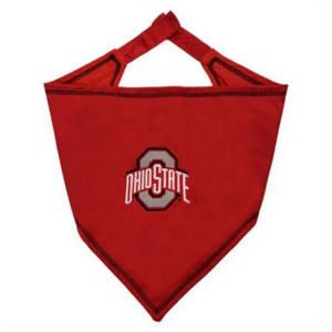 Pets First Ohio State Tie Around Bandana Online now