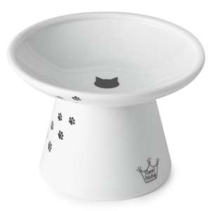 Necoichi Extra Wide Raised Cat Food Bowl Online now