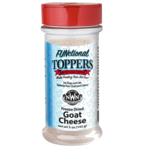 Northwest Naturals Freeze-Dried Goat Cheese Topper Dog and Cat Food 5 oz Supply