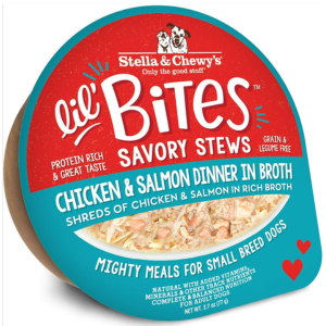 Stella & Chewy s Lil Bites Savory Stew Chicken & Salmon Dog Food 2.8 oz Cheap