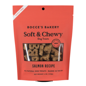 Bocce s Bakery Basic Soft & Chewy Salmon Wheat Free Dog Treats 6 oz For Cheap