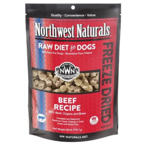 Northwest Naturals Freeze-Dried Raw Beef Nuggets Dog Food Fashion