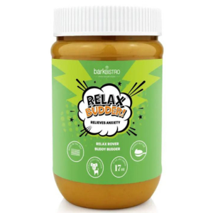 Bark Bistro Peanut Butter  Relax Rover Buddy Budder 17 oz For Sale