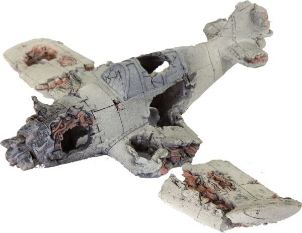 Bio Bubble Pets Llc - Crashed Zero Plane Aquarium Ornament Hot on Sale