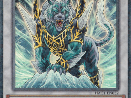 Dewloren, Tiger King of the Ice Barrier (Duel Terminal) [HAC1-EN052] Parallel Rare For Sale